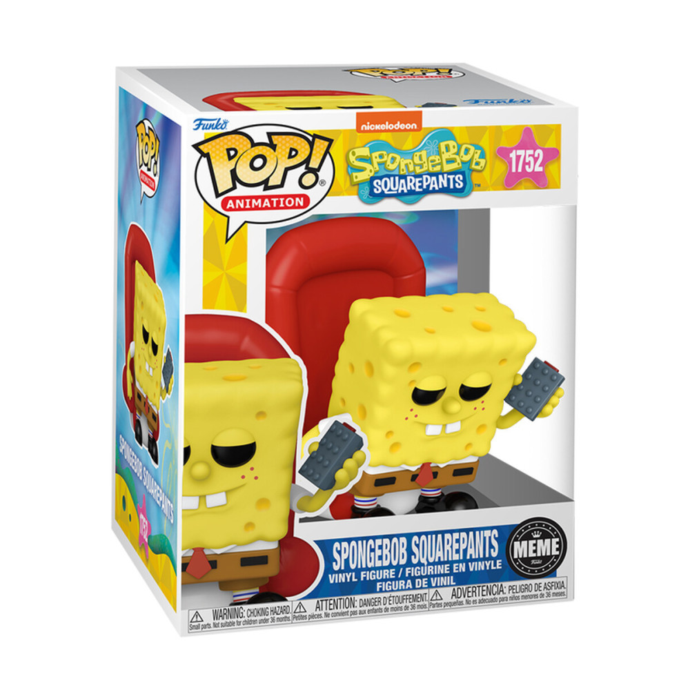 Funko POP! Губка Боб Мем Ight Imma Head Out - ігрова фігурка (81071) Funko POP! Губка Боб Мем Ight Imma Head Out - ігрова фігурка (81071)
