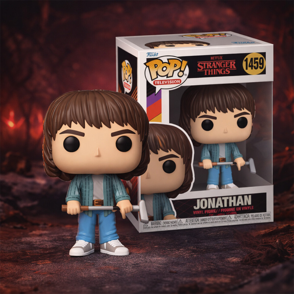 Funko POP! Дивні дива Джонатан з ключкою для гольфу - ігрова фігурка (72134) Funko POP! Дивні дива Джонатан з ключкою для гольфу - ігрова фігурка (72134)