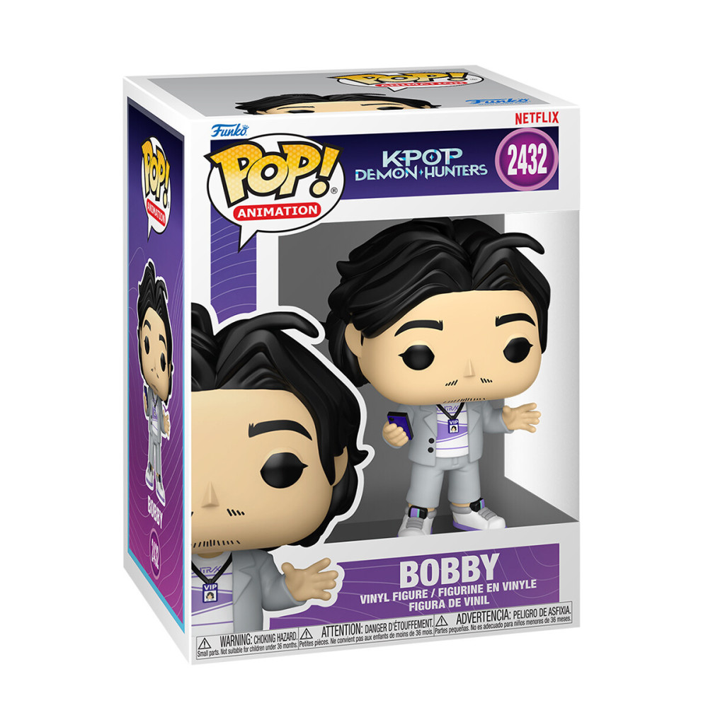 Funko POP! Кейпоп-мисливиці на демонів S2 Боббі - ігрова фігурка (95804) Funko POP! Кейпоп-мисливиці на демонів S2 Боббі - ігрова фігурка (95804)
