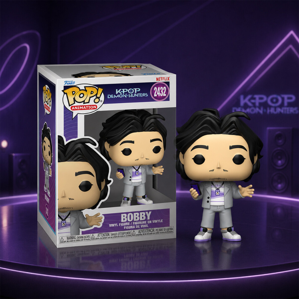 Funko POP! Кейпоп-мисливиці на демонів S2 Боббі - ігрова фігурка (95804) Funko POP! Кейпоп-мисливиці на демонів S2 Боббі - ігрова фігурка (95804)