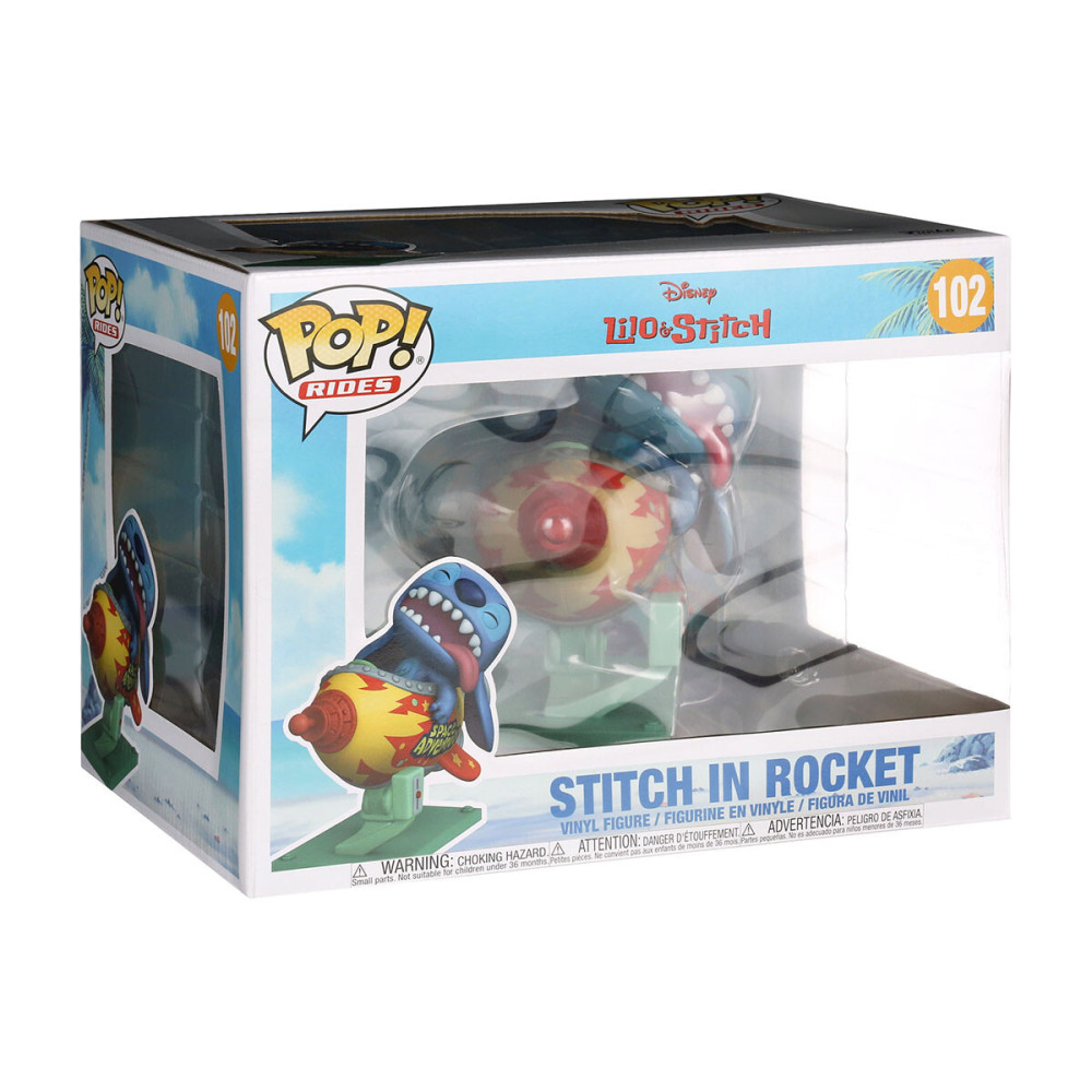 Funko POP! Ліло і Стіч Стіч у ракеті - ігрова фігурка (55620)