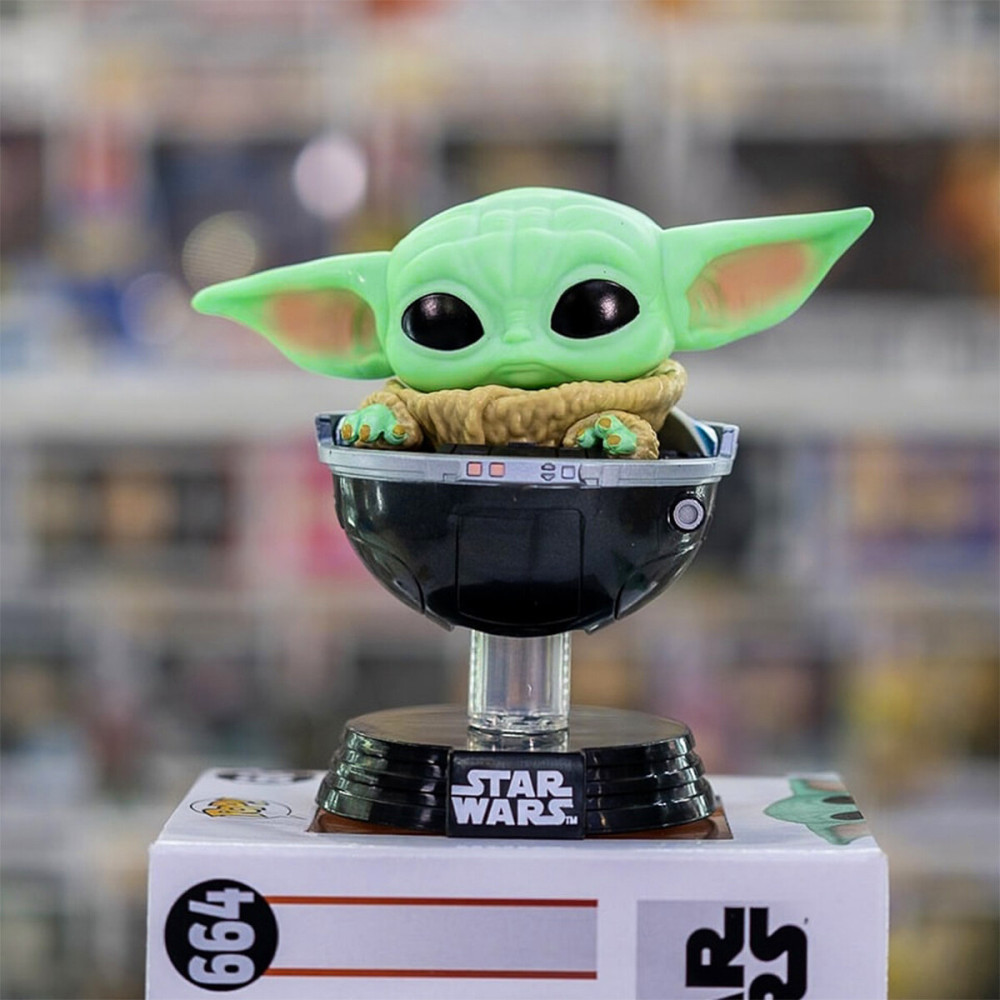 Funko POP! Мандалорець Малюк Ґрогу у візочку - ігрова фігурка (76551) Funko POP! Мандалорець Малюк Ґрогу у візочку - ігрова фігурка (76551)