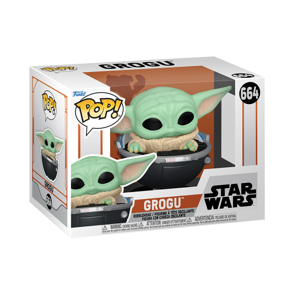 Funko POP! Мандалорець Малюк Ґрогу у візочку - ігрова фігурка (76551) Funko POP! Мандалорець Малюк Ґрогу у візочку - ігрова фігурка (76551)
