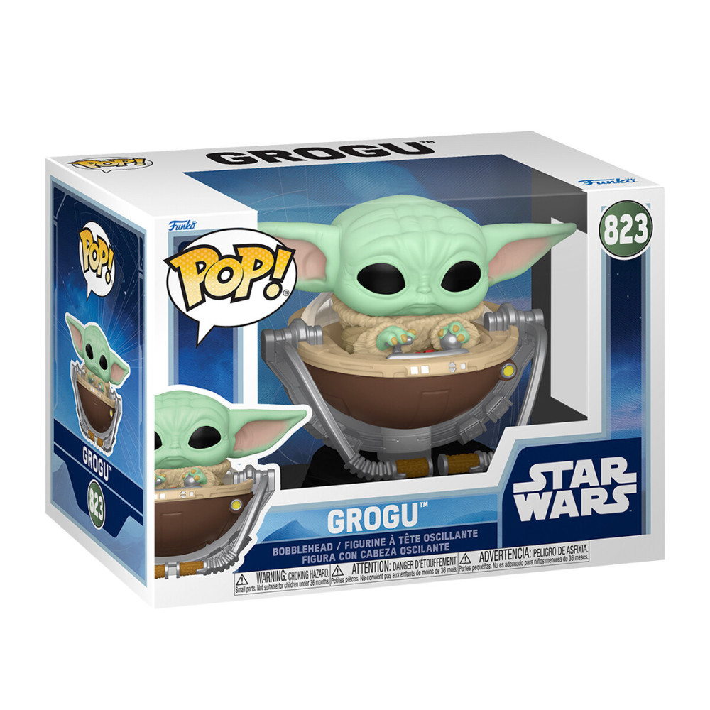 Funko POP! Мандалорець Ґроґу у колясці - ігрова фігурка (90451) Funko POP! Мандалорець Ґроґу у колясці - ігрова фігурка (90451)
