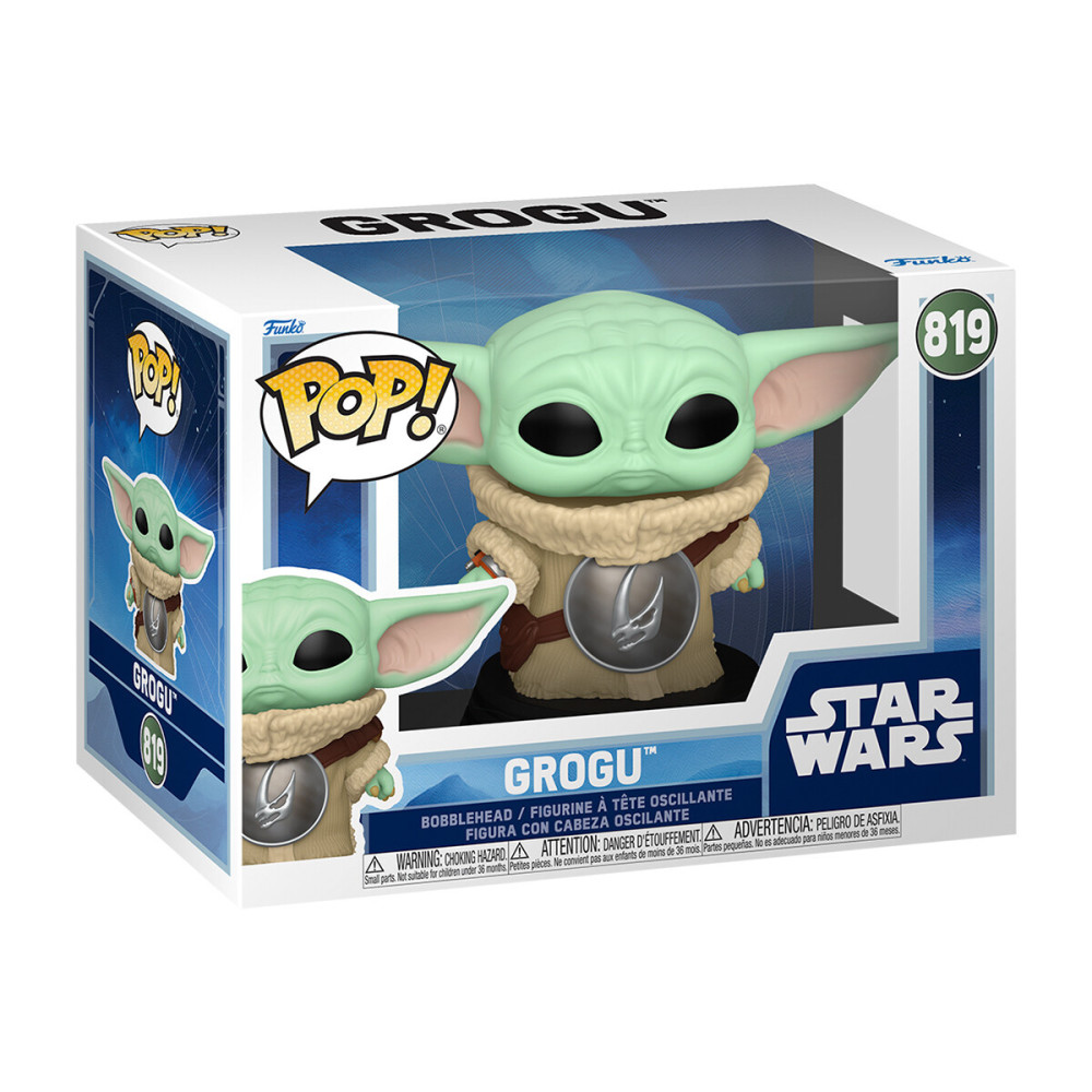 Funko POP! Мандалорець Ґроґу з бронею Брудорога - ігрова фігурка (90447)