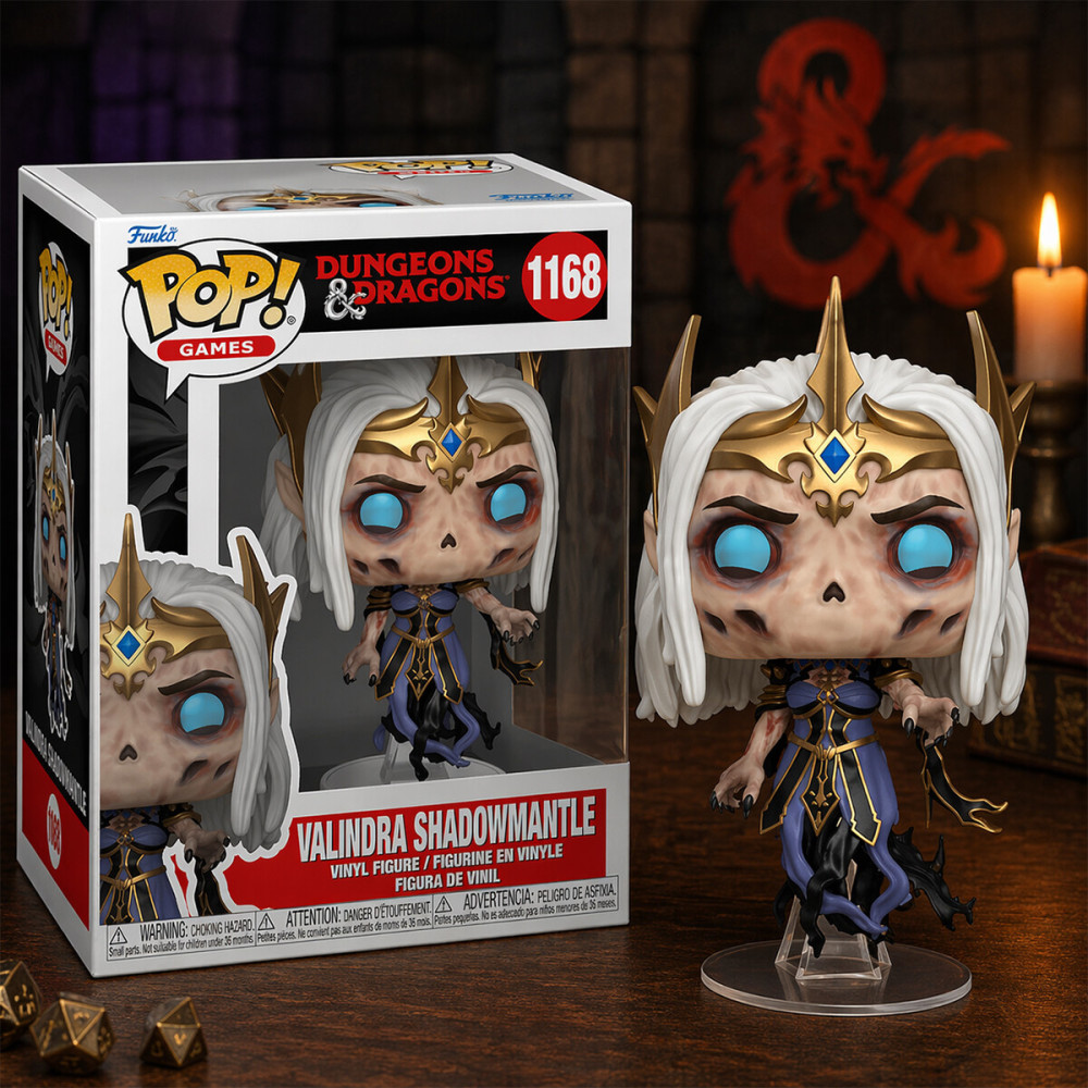 Funko POP! Підземелля і дракони Валіндра Шедоумантл - ігрова фігурка (91561)