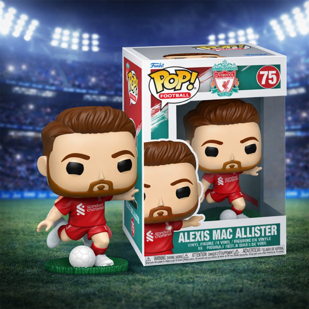 Funko POP! Футбол Ліверпуль Алексіс Мак Аллістер - ігрова фігурка (89366)