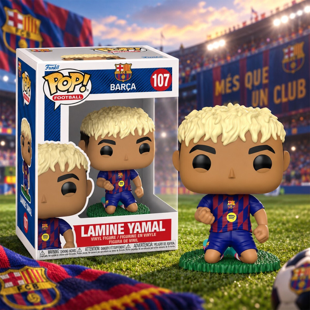 Funko POP! Футбол: Барселона Ламін Ямаль - ігрова фігурка (93701)