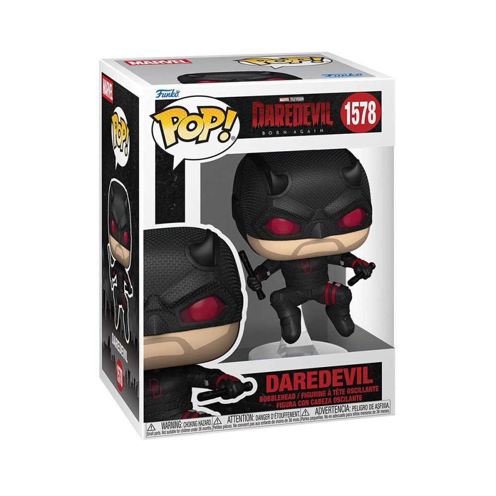 Funko POP! Шибайголова: Народжений наново Шибайголова (чорний костюм) - ігрова фігурка (91849)