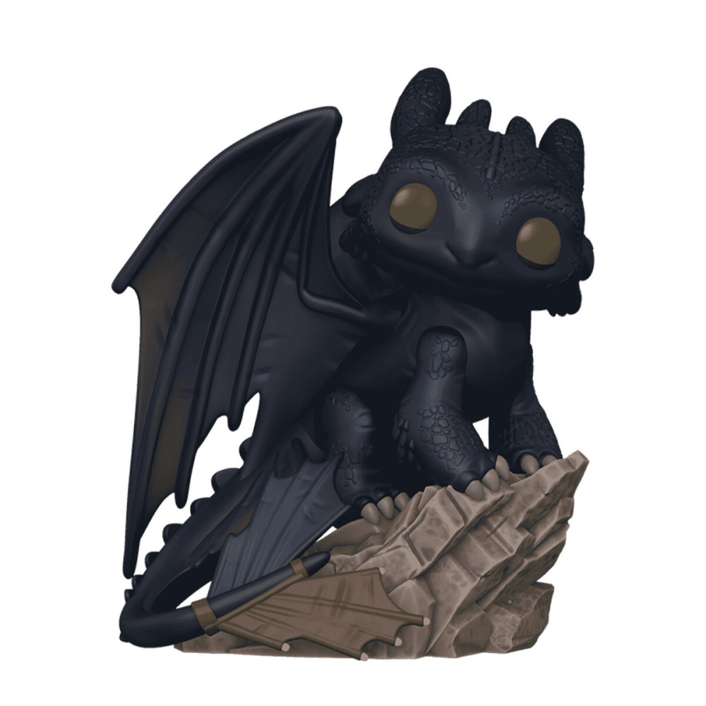 Funko POP! Як приборкати дракона Беззубик на скелі - ігрова фігурка (86140)