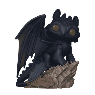 Funko POP! Як приборкати дракона Беззубик на скелі - ігрова фігурка (86140)