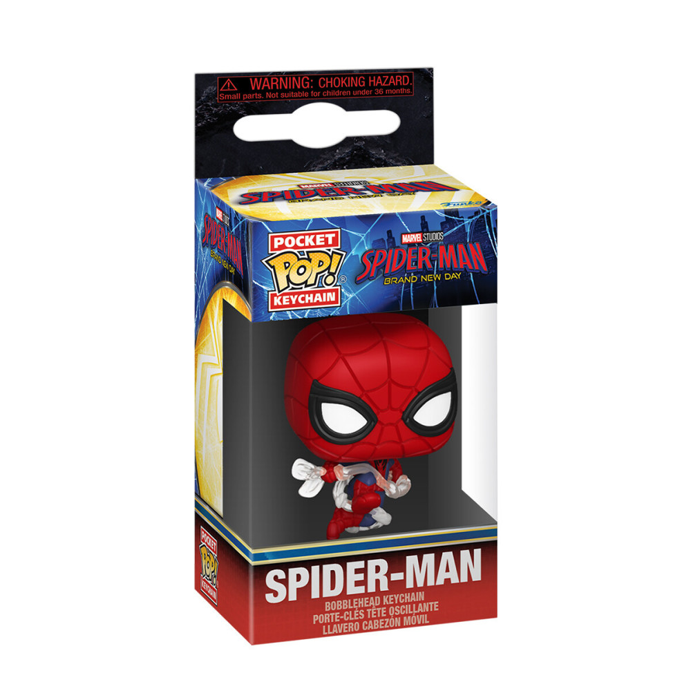 Funko POP! Spider-Man: Brand New Day Людина-павук - ігрова фігурка на кліпсі (83962)
