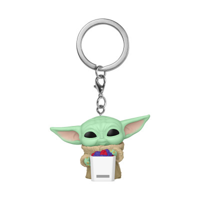 Funko POP! The Mandalorian & Grogu Ґроґу з попкорном - ігрова фігурка на кліпсі (90454)