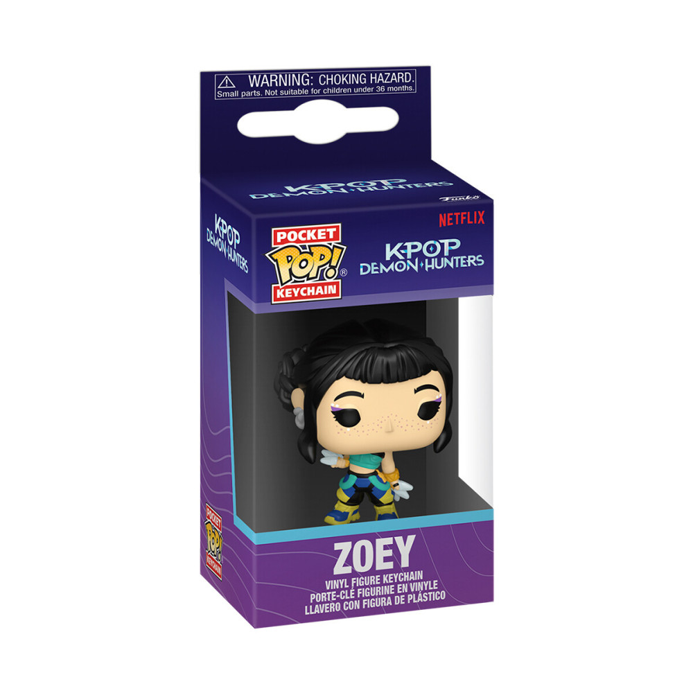 Funko POP! KPop Demon Hunters Зої - ігрова фігурка на кліпсі (95688)