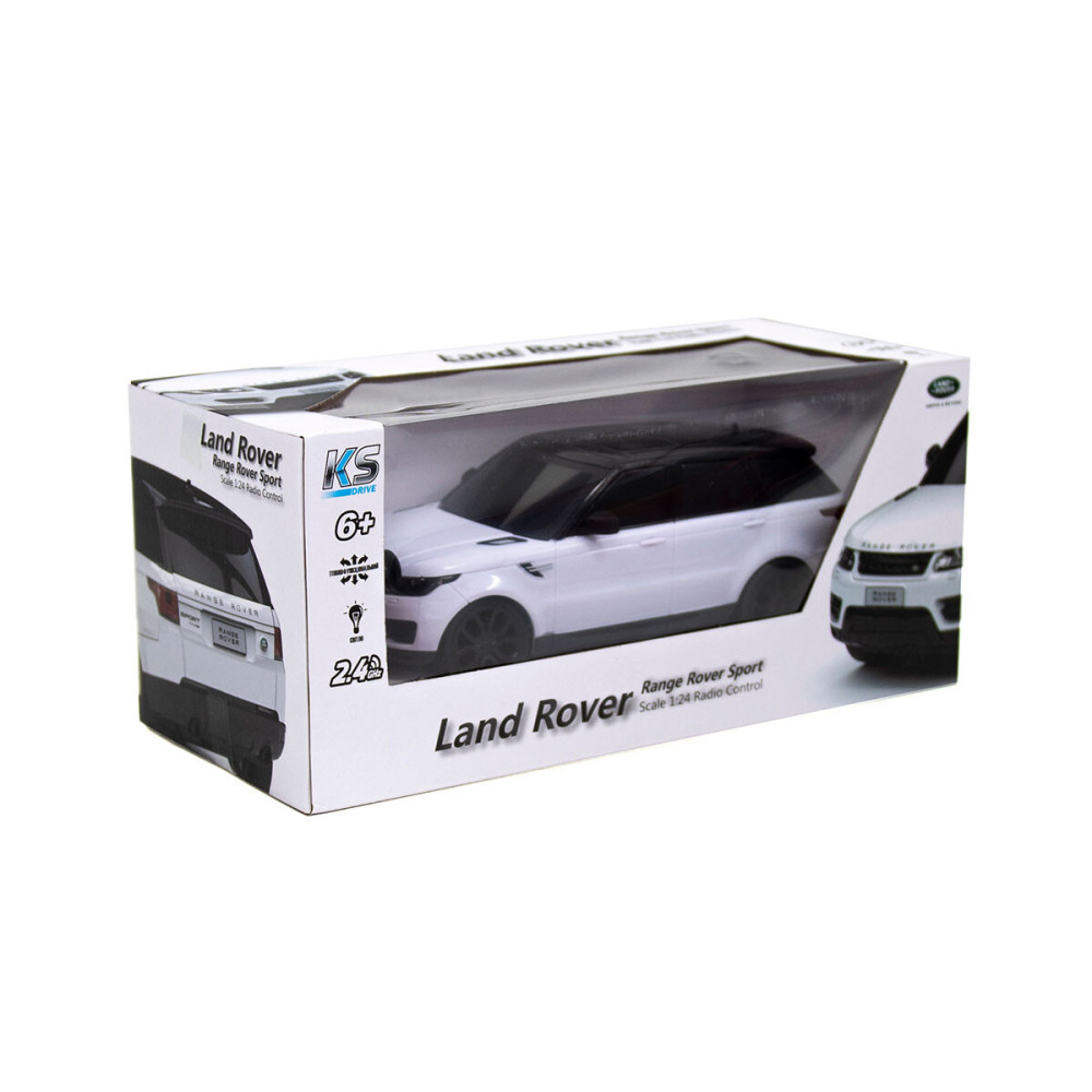 KS Drive Land Rover Range Rover Sport - автомобіль на радіокеруванні • Білий (124GRRW)