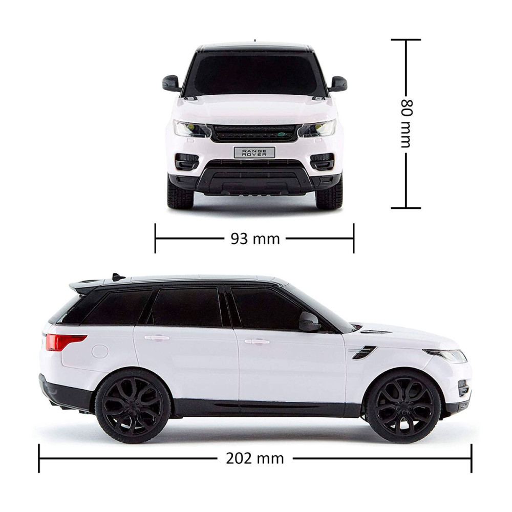 KS Drive Land Rover Range Rover Sport - автомобіль на радіокеруванні • Білий (124GRRW)