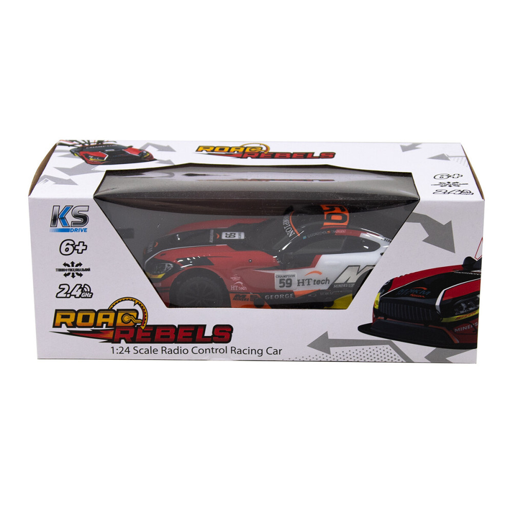 KS Drive Road Rebels - автомобіль на радіокеруванні • Червоний (16599OB) KS Drive Road Rebels - автомобіль на радіокеруванні • Червоний (16599OB)