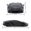 KS Drive Lamborghini Aventador LP 700-4 - автомобіль на радіокеруванні • Чорний (124GLBB)