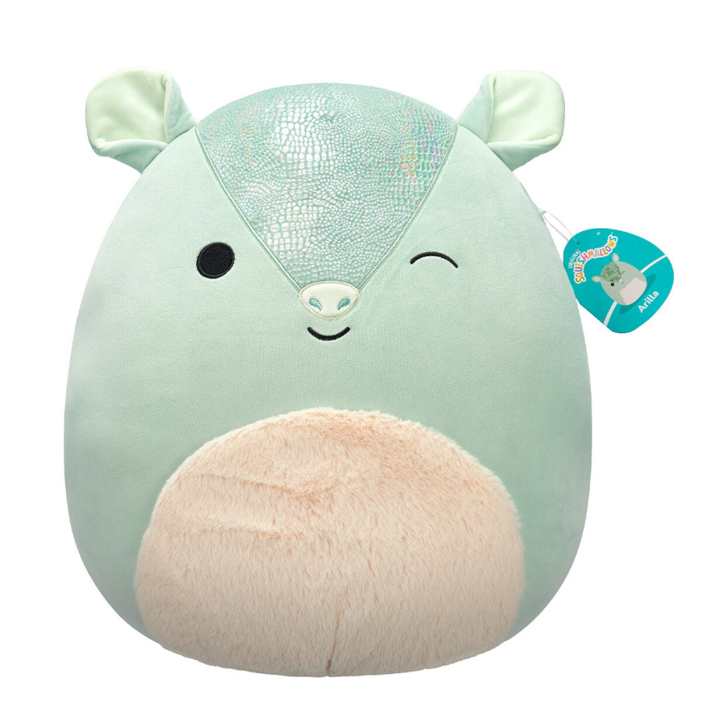 Squishmallows Броненосець Арілла 40 см - м'яка іграшка (SQCR07048)