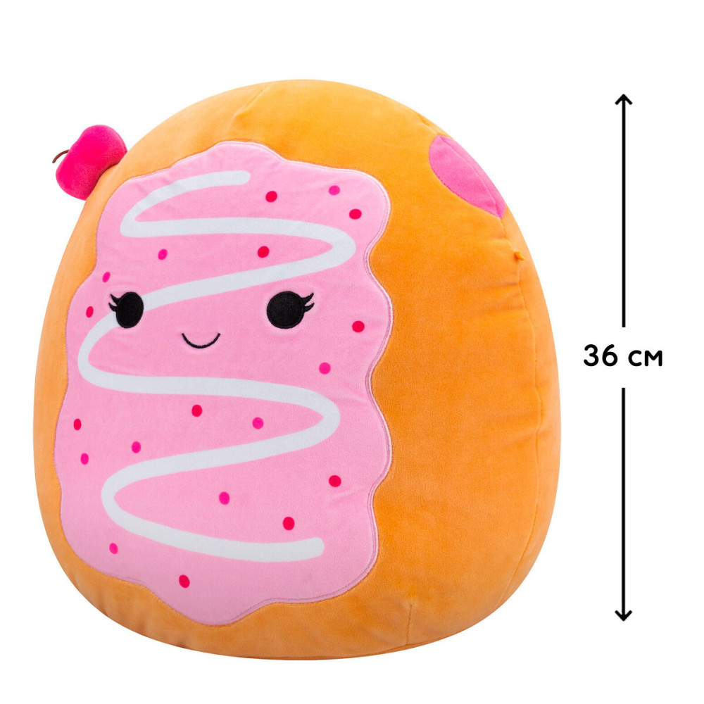 Squishmallows Вишневий пончик Перл 36 см - м'яка іграшка (SQCR06742)
