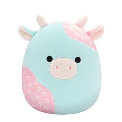 Squishmallows Мятная пастельная коровка 19 см - мягкая игрушка (SQER01209)