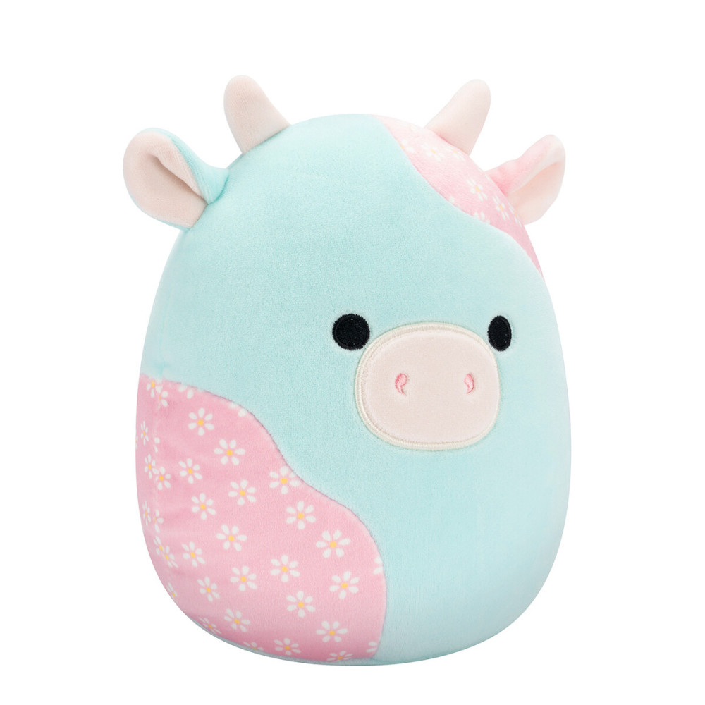 Squishmallows Мятная пастельная коровка 19 см - мягкая игрушка (SQER01209)