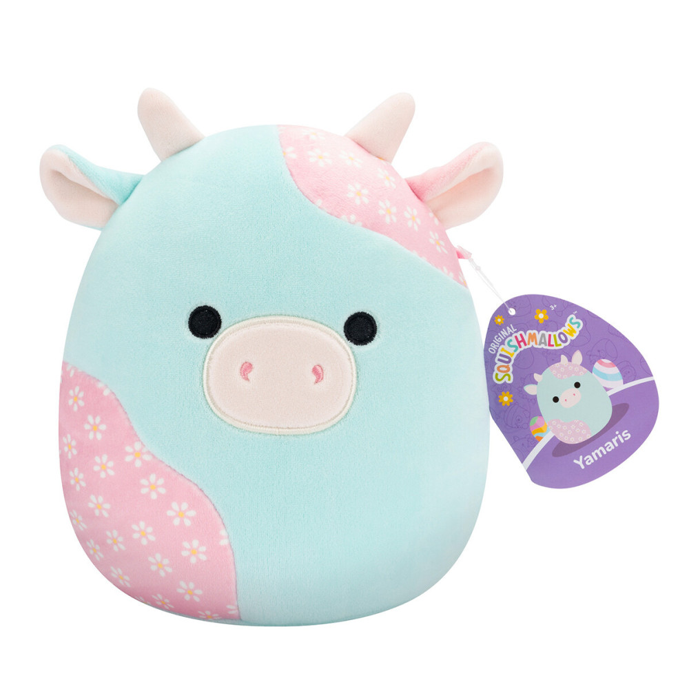 Squishmallows Мятная пастельная коровка 19 см - мягкая игрушка (SQER01209)