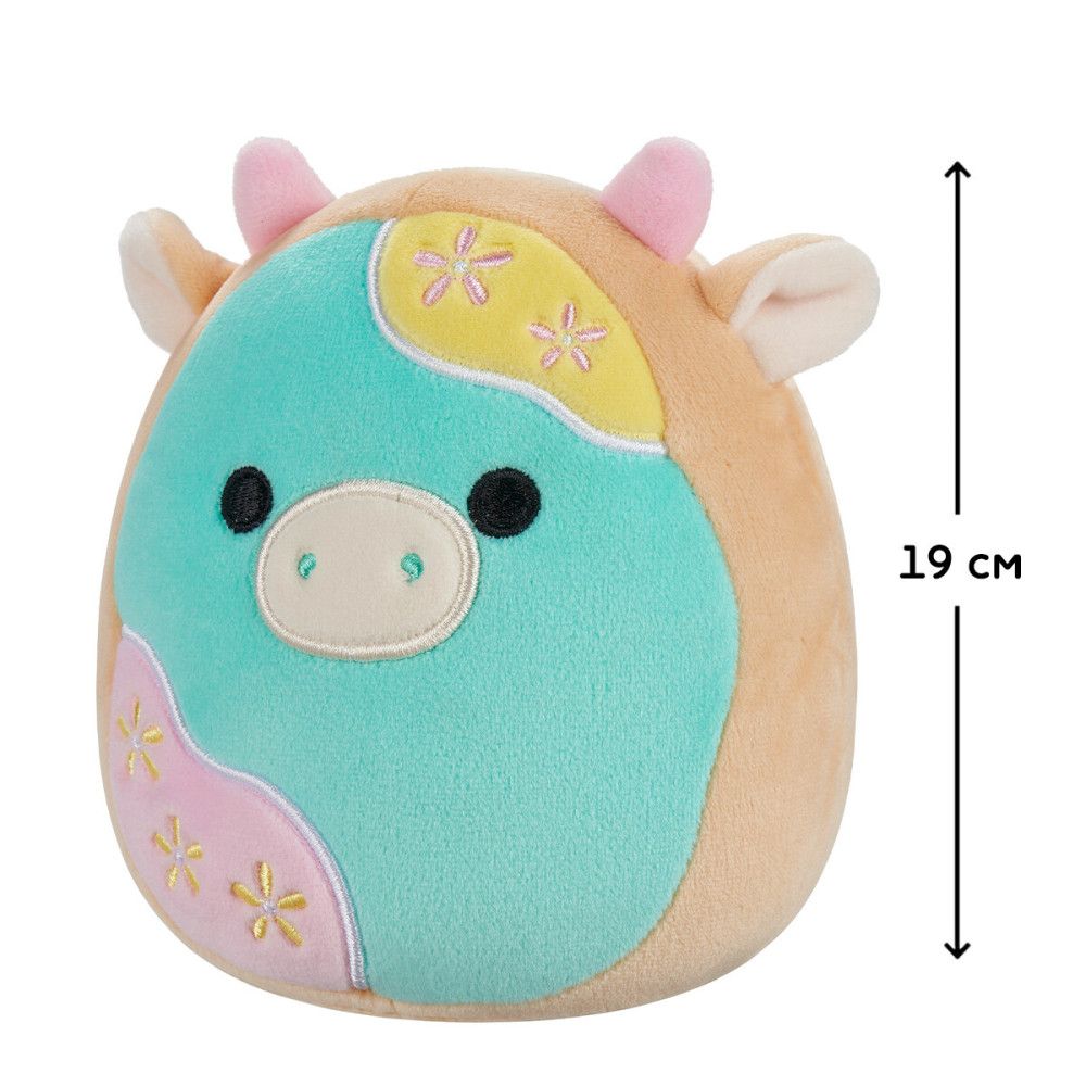 Squishmallows Пастельная коровка 19 см - мягкая игрушка (SQER01215)