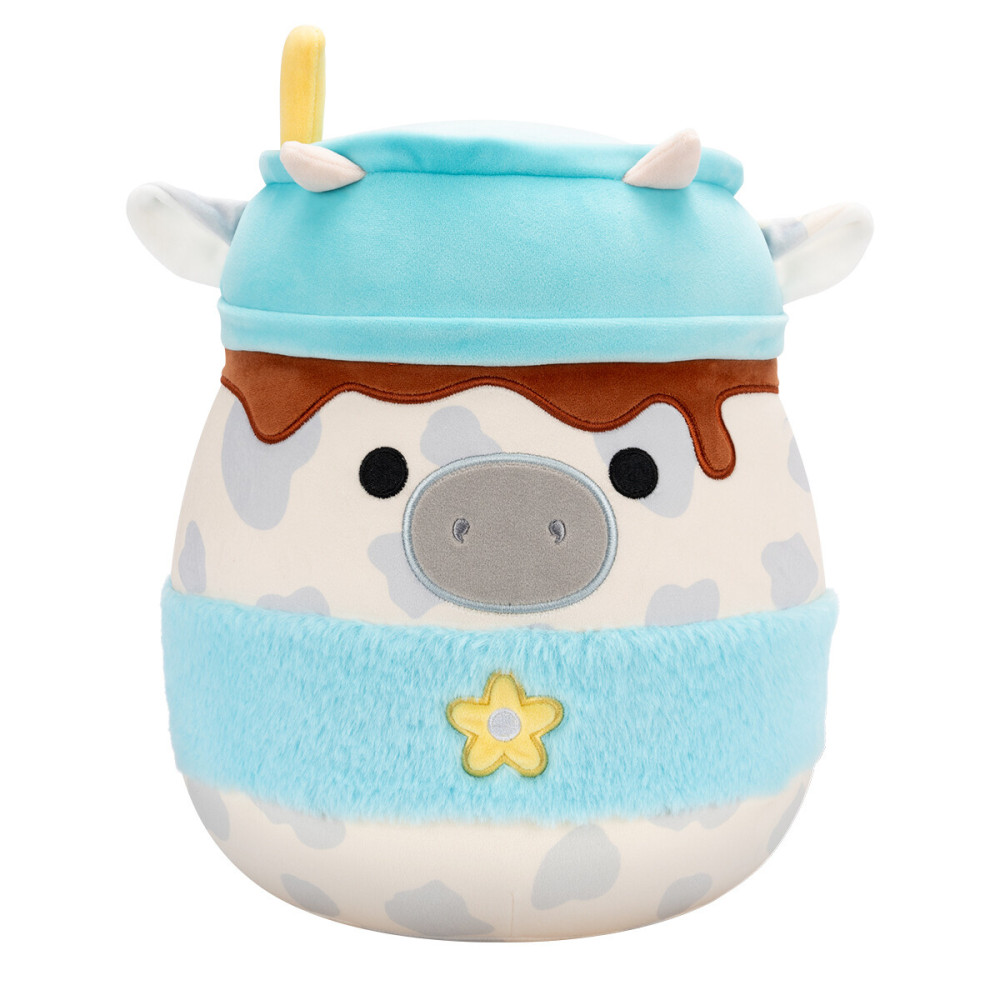 Squishmallows Сіра корівка - м'яка іграшка (SQER01263)