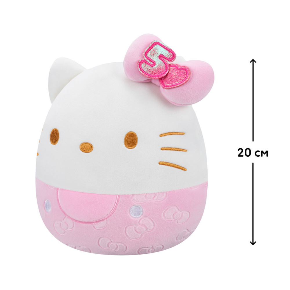 Squishmallows Hello Kitty в розовом - мягкая игрушка (SQSN00497)