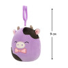 Squishmallows Коровка Алекси на клипсе - мягкая игрушка (SQCP00463)