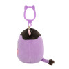 Squishmallows Коровка Алекси на клипсе - мягкая игрушка (SQCP00463)
