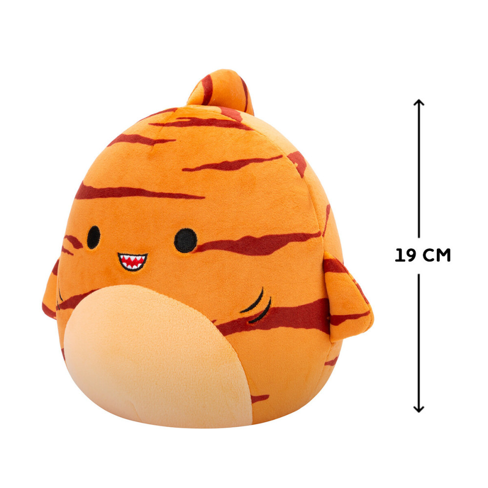 Squishmallows Тигрова акула Джаггер - м'яка іграшка (SQCR06597)