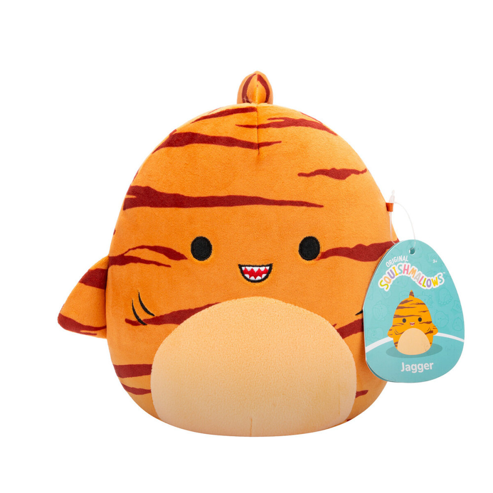 Squishmallows Тигрова акула Джаггер - м'яка іграшка (SQCR06597)