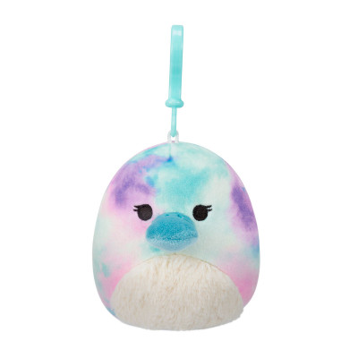 Squishmallows Качкодзьоб Бріндал на кліпсі - м'яка іграшка (SQCP00215)