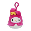 Squishmallows Hello Kitty Моя Мелоди на клипсе - мягкая игрушка (SQSN00271)