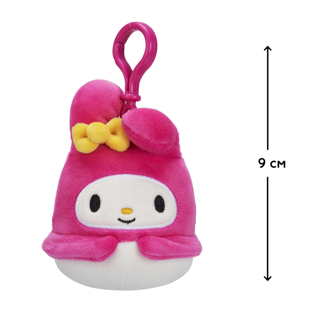 Squishmallows Hello Kitty Моя Мелоди на клипсе - мягкая игрушка (SQSN00271)