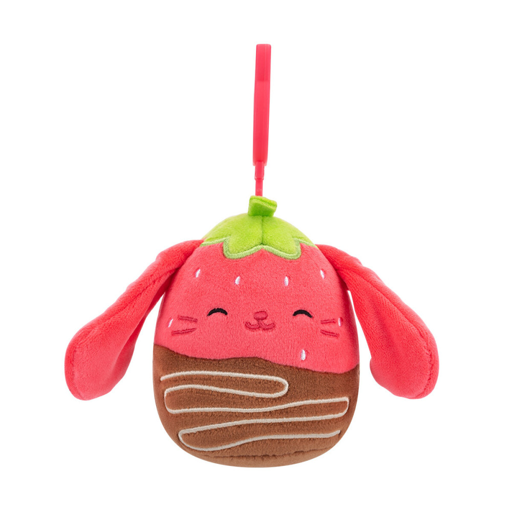 Squishmallows Кролик Гунда на кліпсі - м'яка іграшка (SQCP00464)