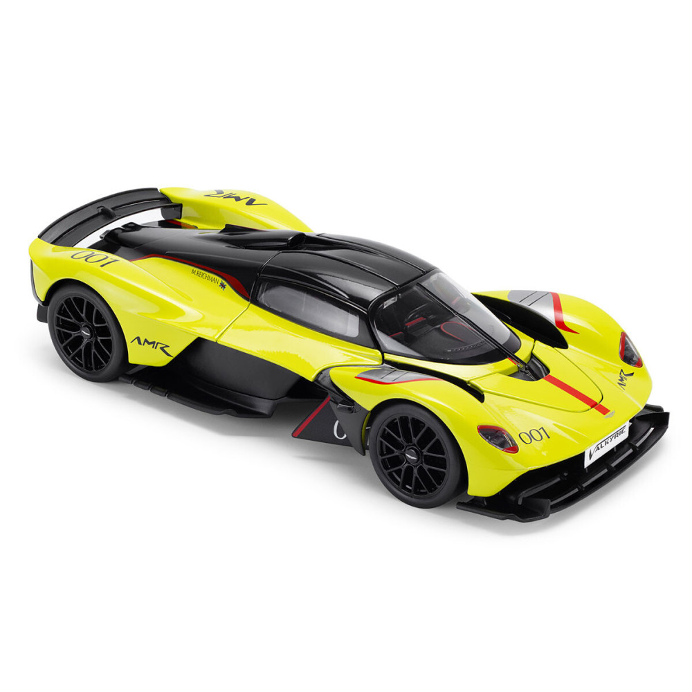 TechnoDrive Aston Martin Valkyrie 1:18 жовтий - автомодель (250937AMVKLG)