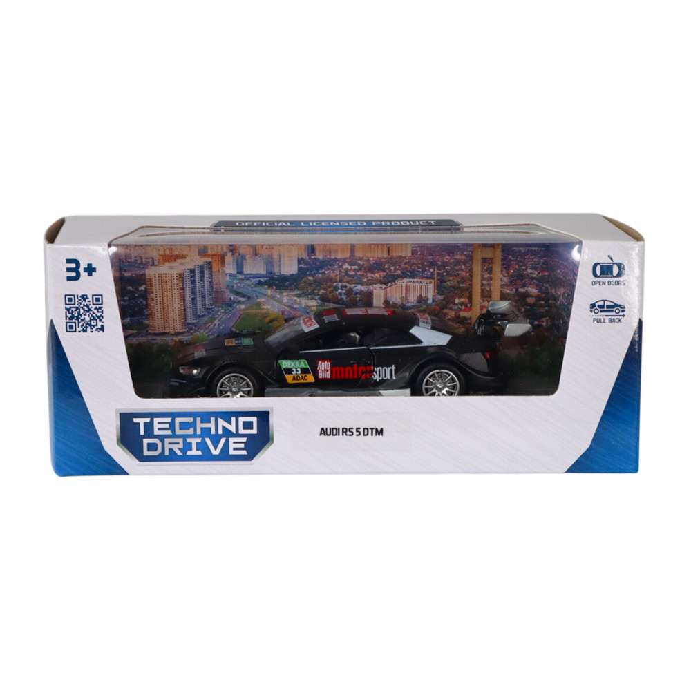 TechnoDrive AUDI RS 5 DTM - автомодель 1:43 • Чорний (250409)