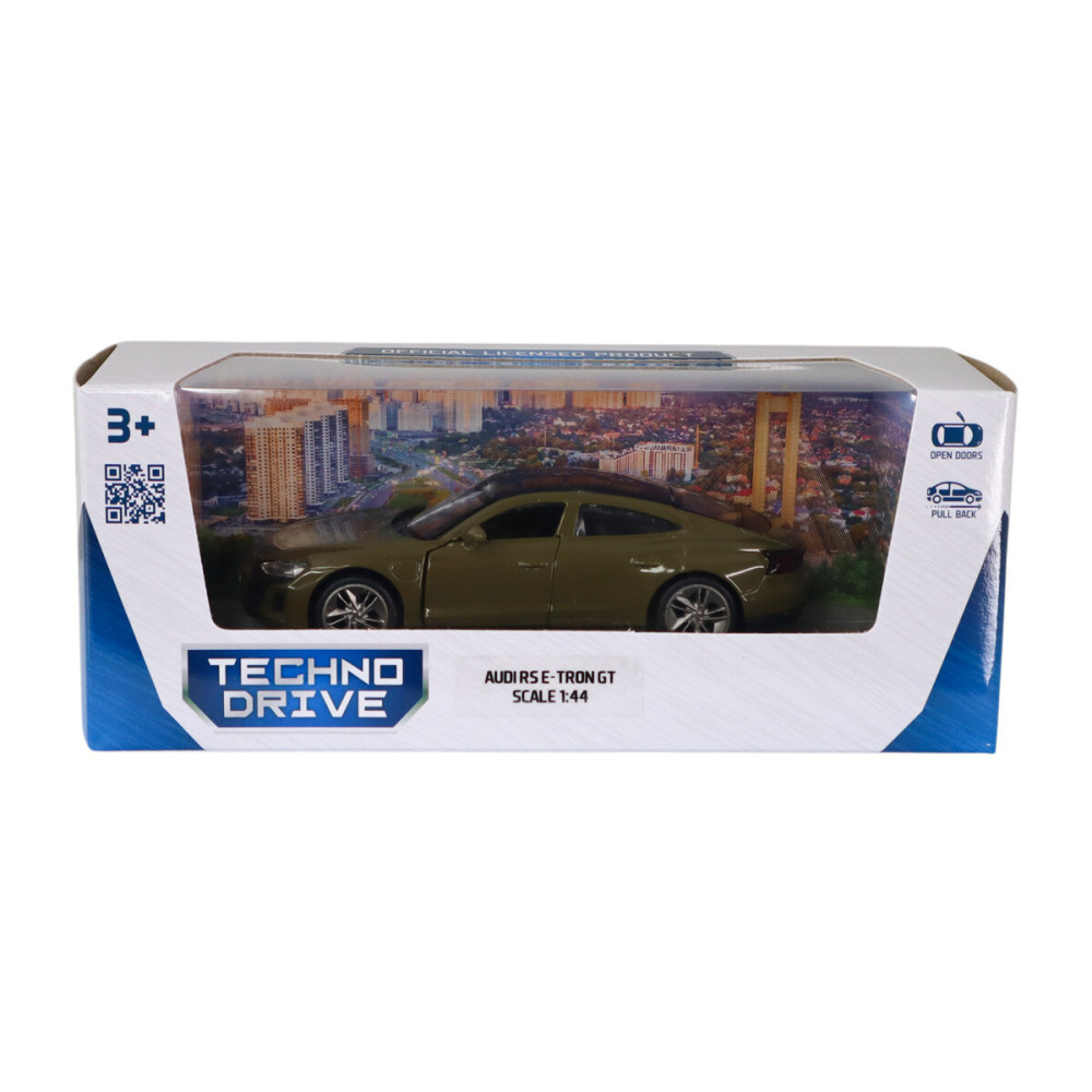 TechnoDrive AUDI RS E-TRON GT - автомодель 1:43 • Коричневий (250410)