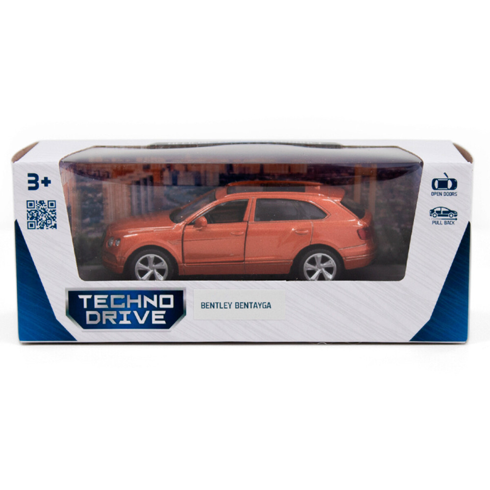 TechnoDrive BENTLEY BENTAYGA - автомодель • Помаранчевий (250266)