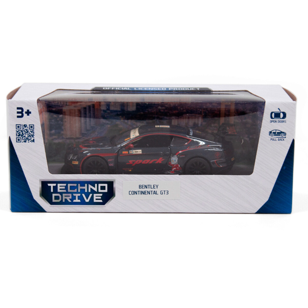 TechnoDrive BENTLEY CONTINENTAL GT3 - автомодель • Чорний (250260)