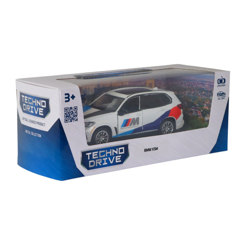 TechnoDrive BMW X5 M - автомодель 1:43 • Білий (250411)