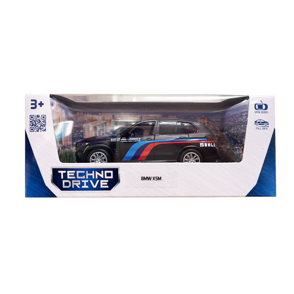 TechnoDrive BMW X5M - автомодель 1:43 • Чорний (250360) TechnoDrive BMW X5M - автомодель 1:43 • Чорний (250360)