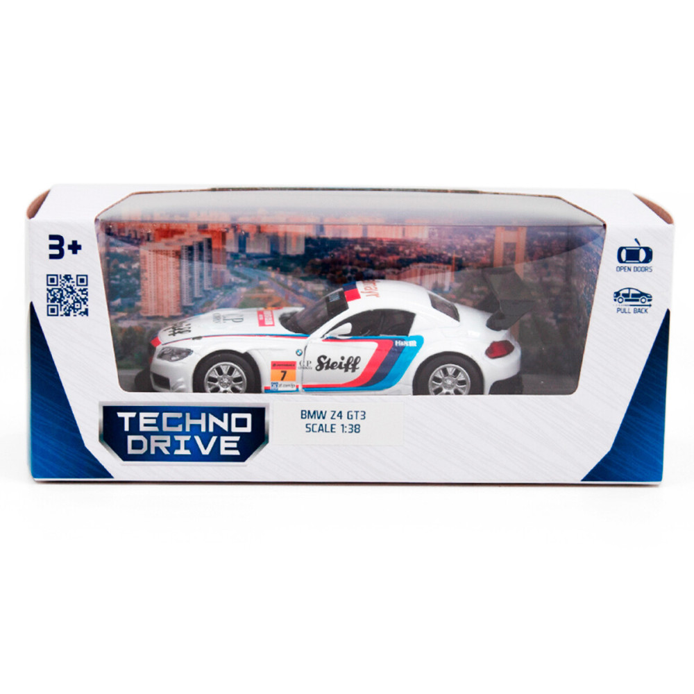 TechnoDrive BMW Z4 GT3 - автомодель • Білий (250255)