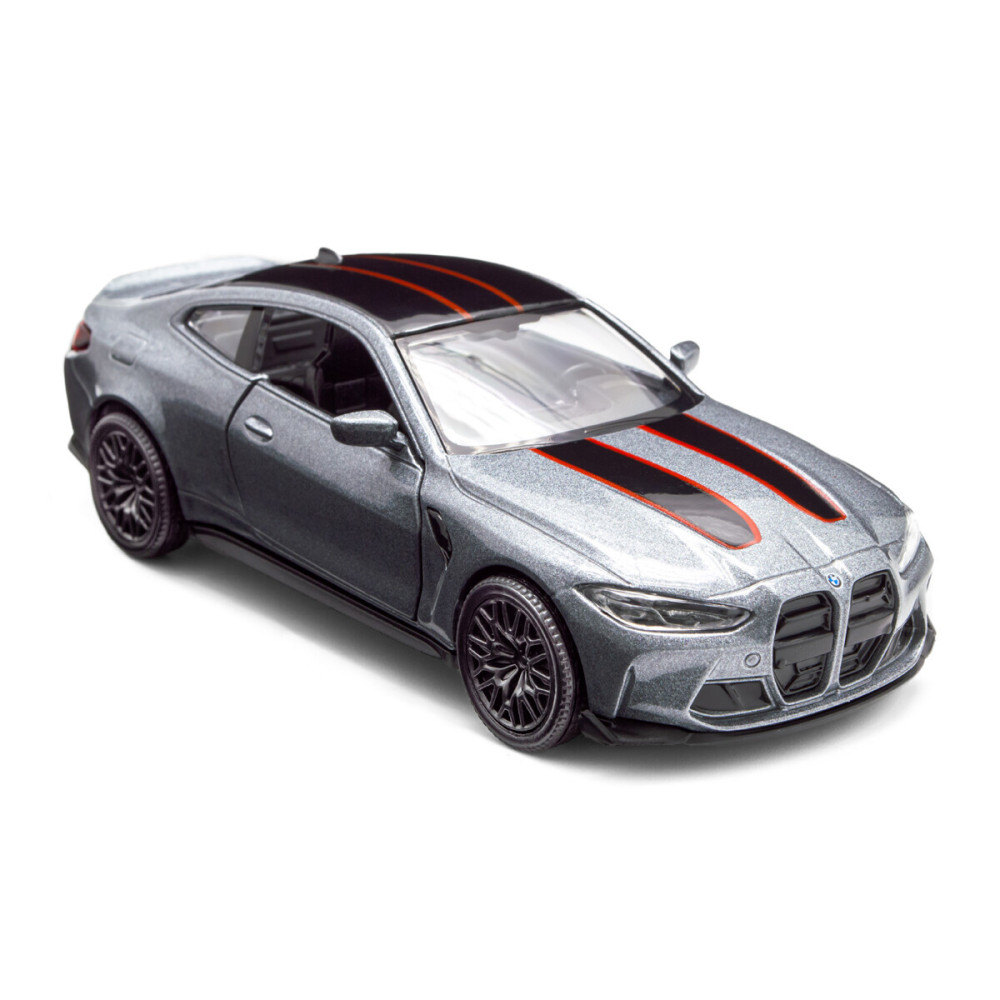 TechnoDrive BMW M4 CSL 2023 - автомодель 1:38 • Сірий (250436U)