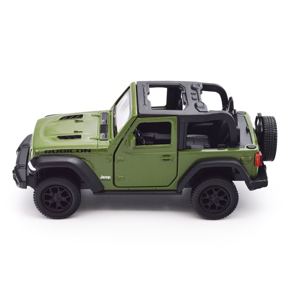 TechnoDrive JEEP WRANGLER RUBICON 2021 - автомодель 1:32 • Зелений (250339U)