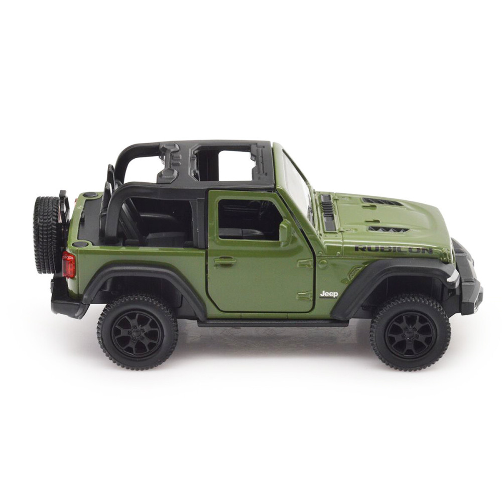 TechnoDrive JEEP WRANGLER RUBICON 2021 - автомодель 1:32 • Зелений (250339U)