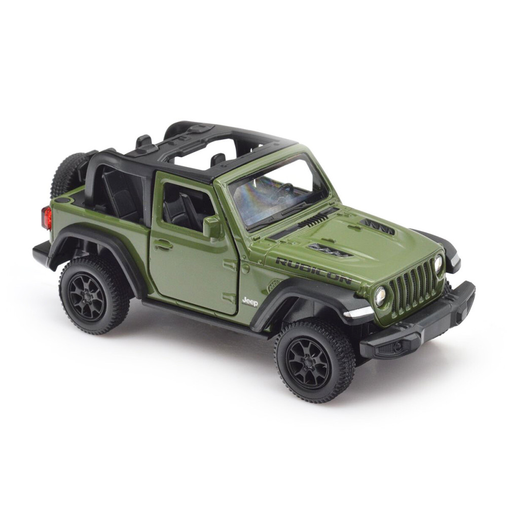 TechnoDrive JEEP WRANGLER RUBICON 2021 - автомодель 1:32 • Зелений (250339U)